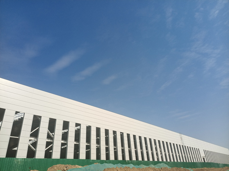 潔凈板鋼構(gòu)車(chē)間景縣工程