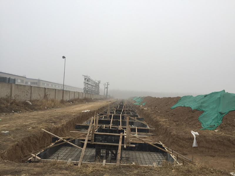 地腳螺栓在承臺(tái)內(nèi) 基礎(chǔ)鋼筋固定