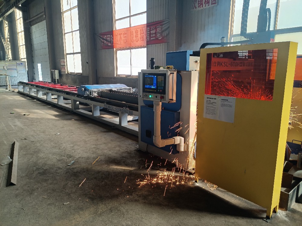 型鋼切割機 --型鋼加工利器 金鼎鋼構新增設備